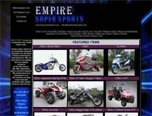Tablet Screenshot of empiresupersports.com